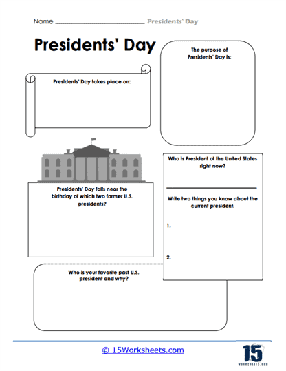 Presidents Day Worksheets - 15 Worksheets.com