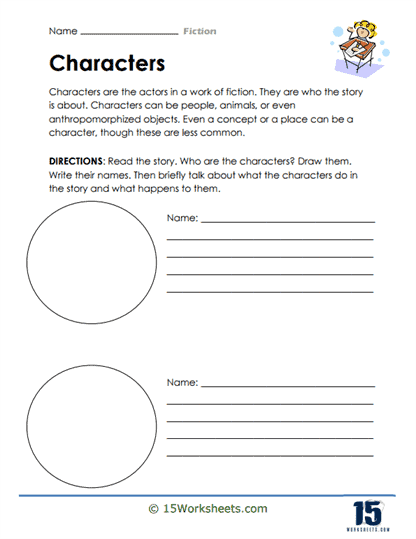 Fiction Worksheets - 15 Worksheets.com