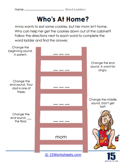 Word Ladders Worksheets - 15 Worksheets.com