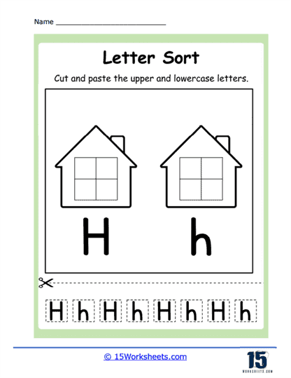 Letter H Worksheets - 15 Worksheets.com