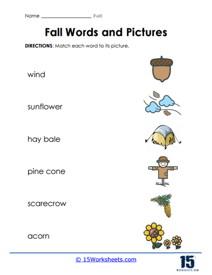 Fall Worksheets - 15 Worksheets.com