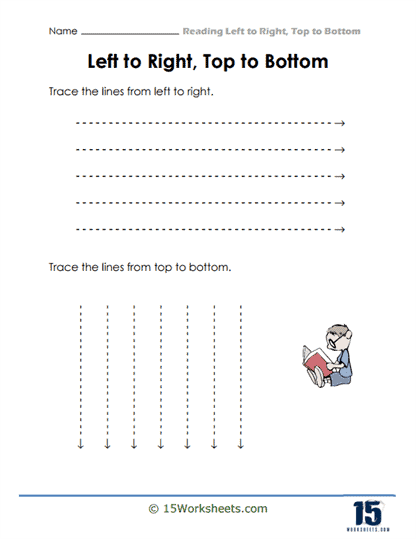 Reading Left to Right Worksheets - 15 Worksheets.com