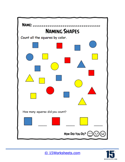 Naming Shapes Worksheets - 15 Worksheets.com