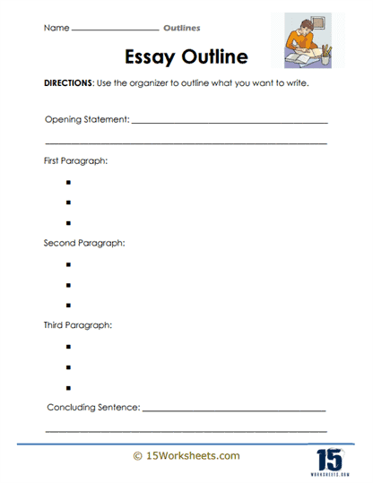 Outlines Worksheets - 15 Worksheets.com