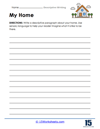 Descriptive Writing Worksheets - 15 Worksheets.com