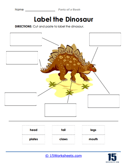 Dinosaurs Worksheets - 15 Worksheets.com