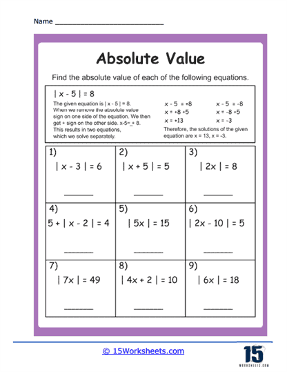 Opposite Integers Worksheets Integers Worksheets