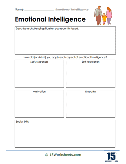 Emotional Intelligence Worksheets - 15 Worksheets.com