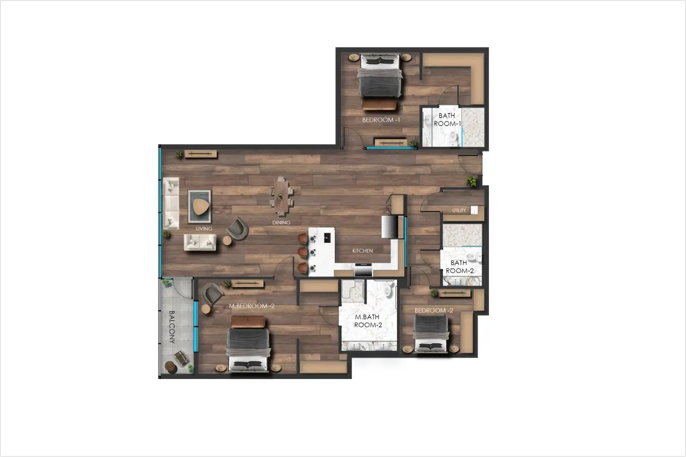 Floor Plans 1600Viceroy
