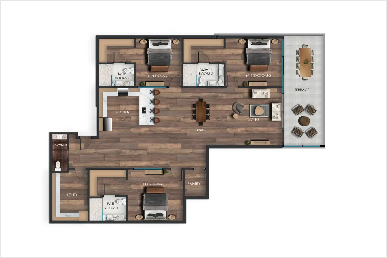 Floor Plans 1600Viceroy