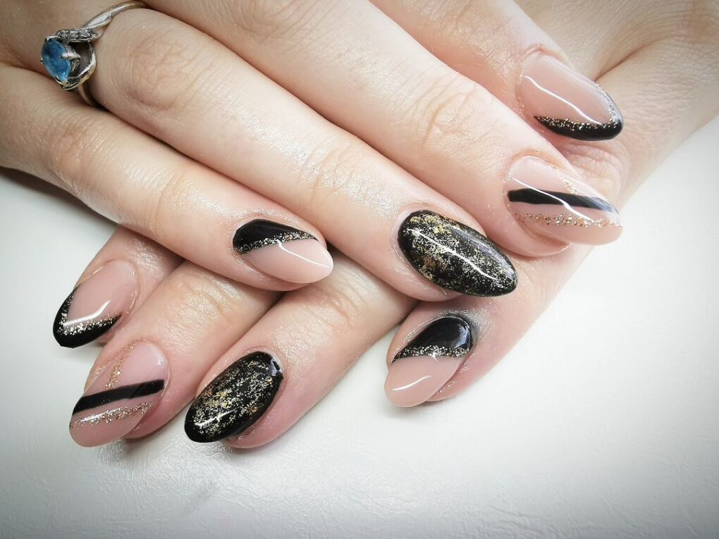 20 Black and Gold Ombre Nail Designs Nail it Right 160grams