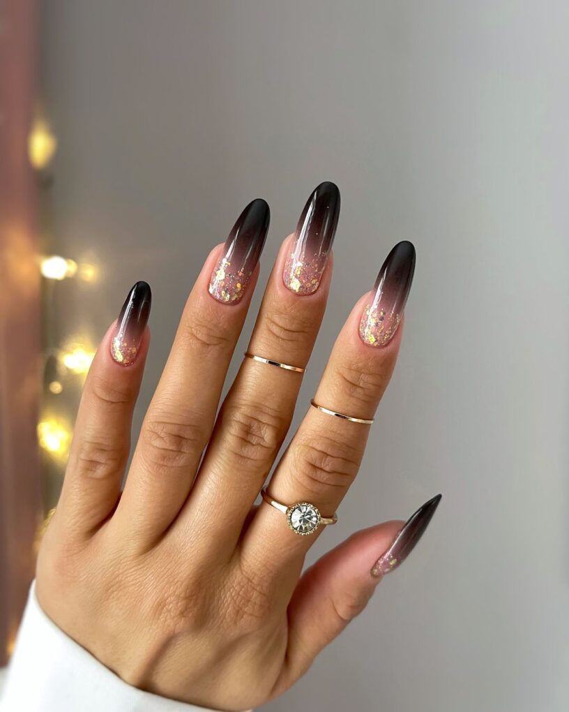 20 Black and Gold Ombre Nail Designs Nail it Right 160grams