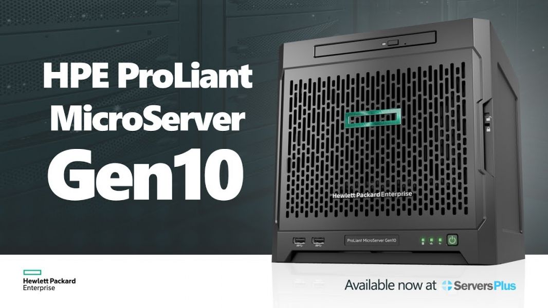 Servidor HP Proliant Micro Server Gen10 Amd, 8Gb, 1Tb