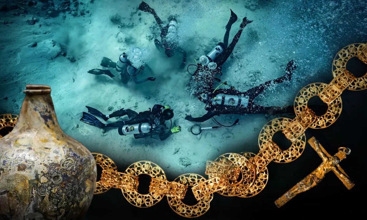 Sunken Treasure from 17th Century Shipwreck Featured 1715 Fleet Society