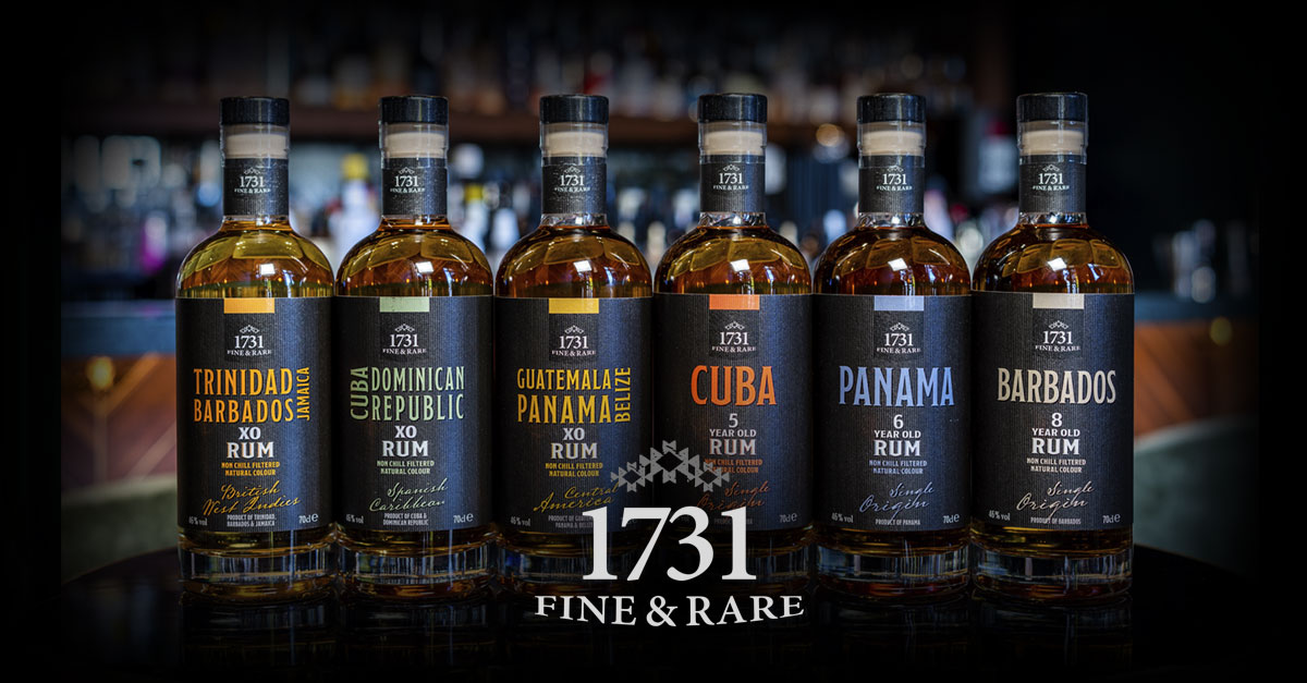 1731 Fine & Rare. This unique collection of rums from the Caribbean