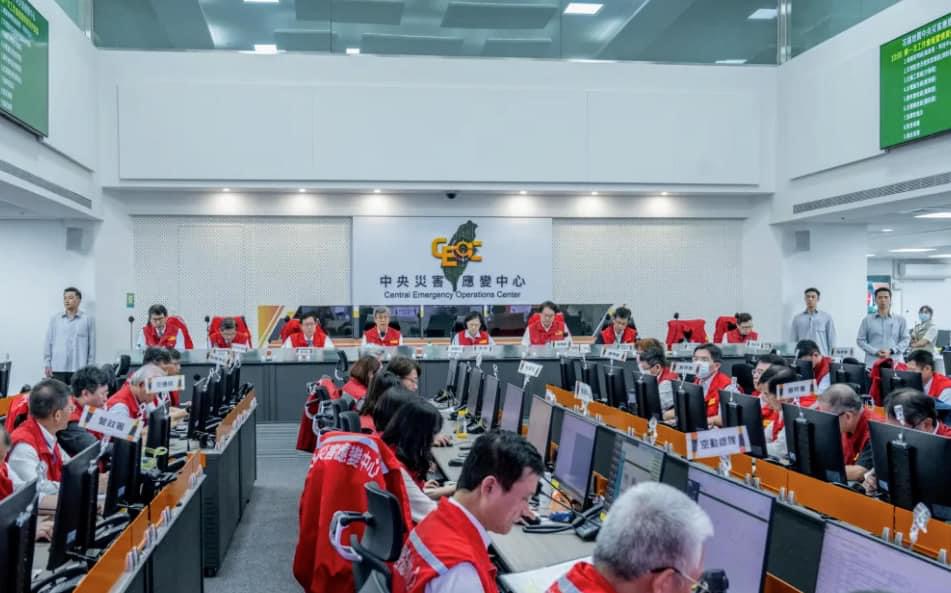花蓮7.2淺層強震 內政部即刻成立花蓮地震中央災害應變中心一級開設