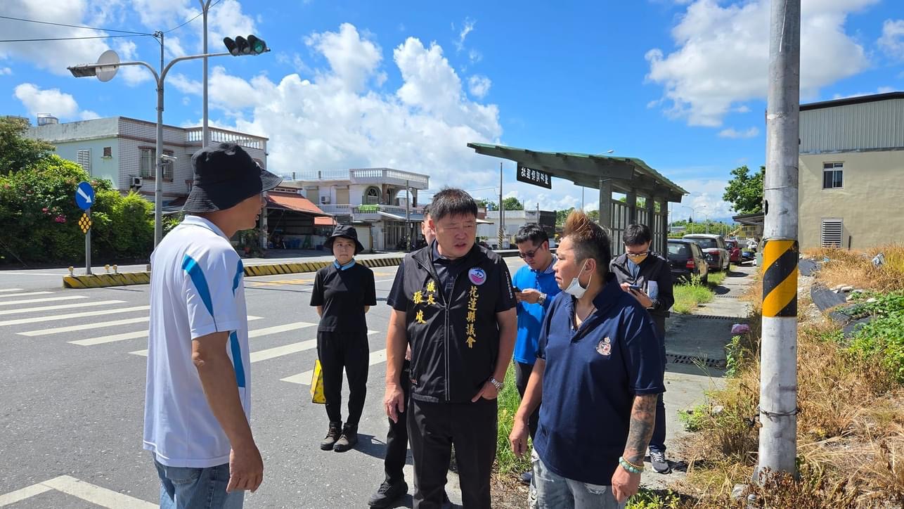 張峻議長爭取壽豐鄉豐坪路三段巷口監視器 打造交通治安蒐證零死角再添一筆