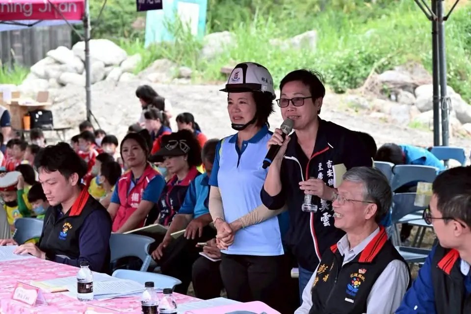 吉安鄉創新20項汛期災防搶險技能 游淑貞指揮官全面掌握救災防護量能