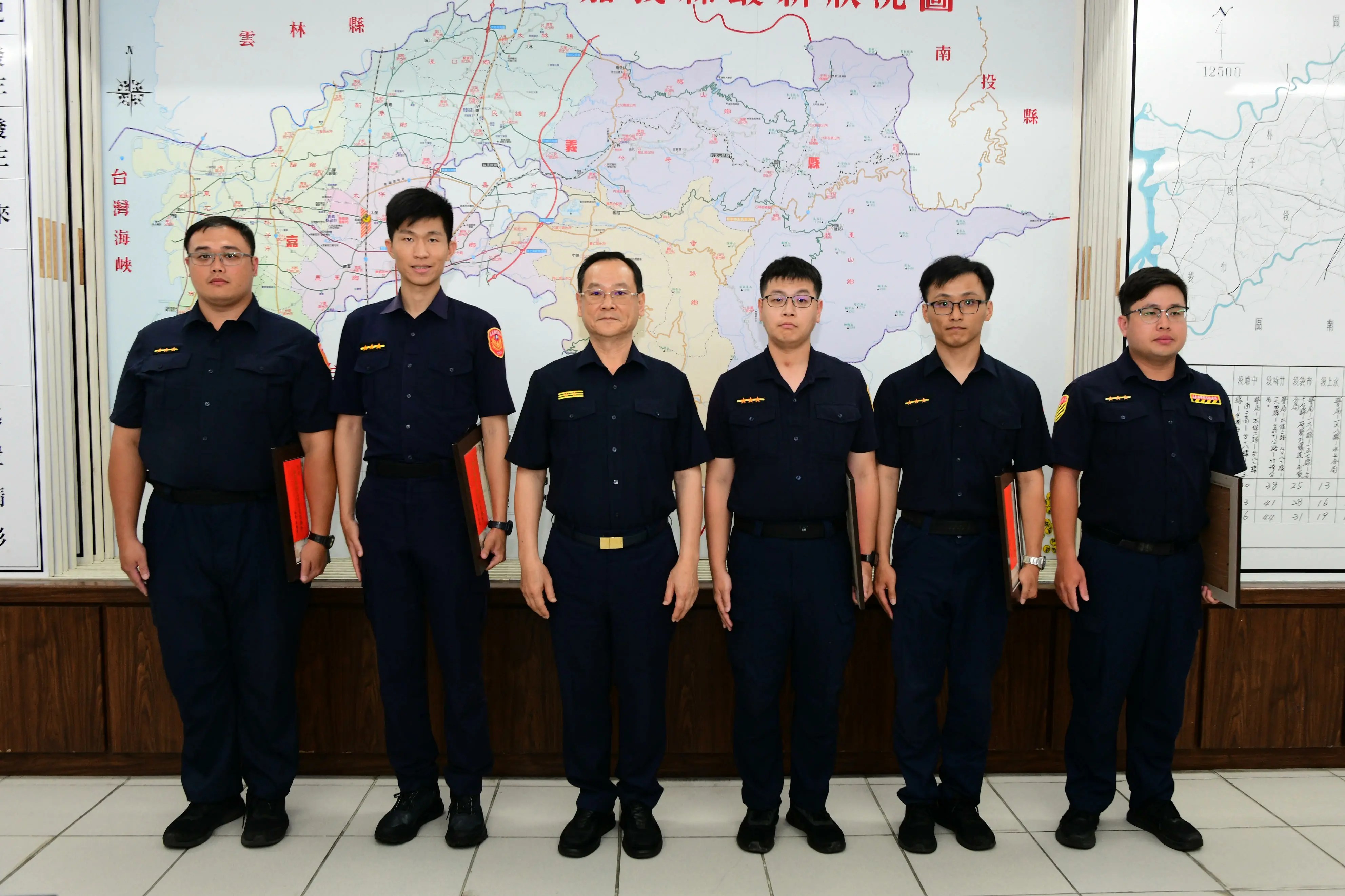 為民服務優良員警　嘉義縣警察局表揚5件5人