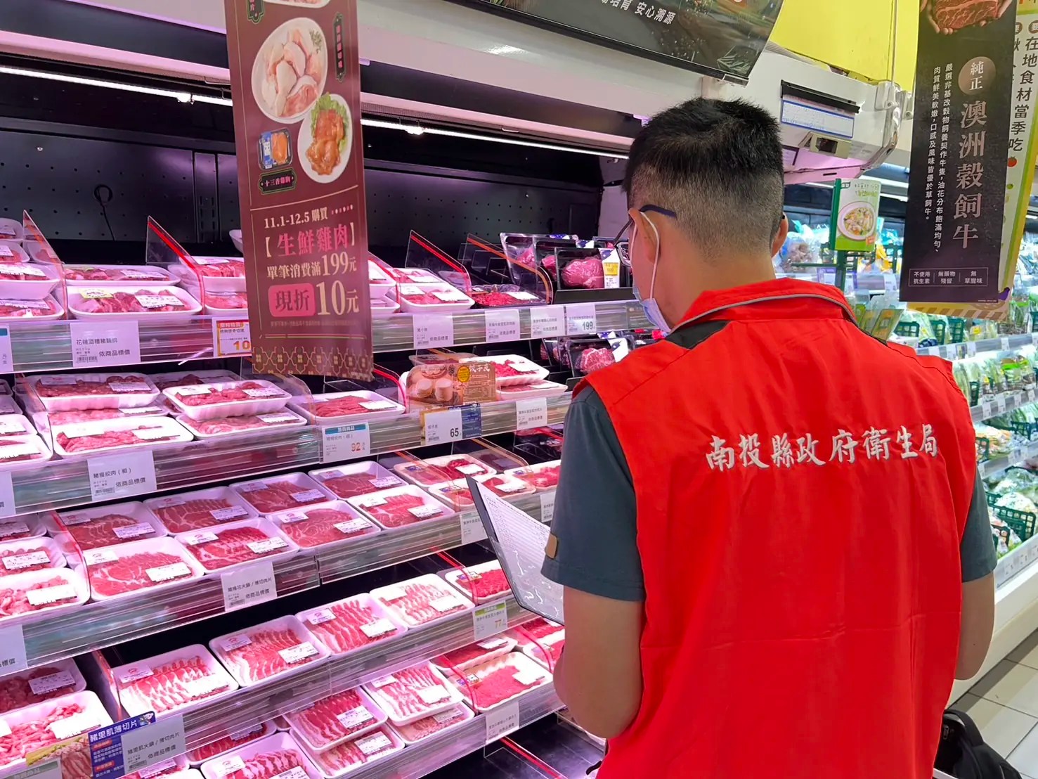 食安風險藏在細節裡 縣府衛生局提醒冷凍食材勿亂解凍