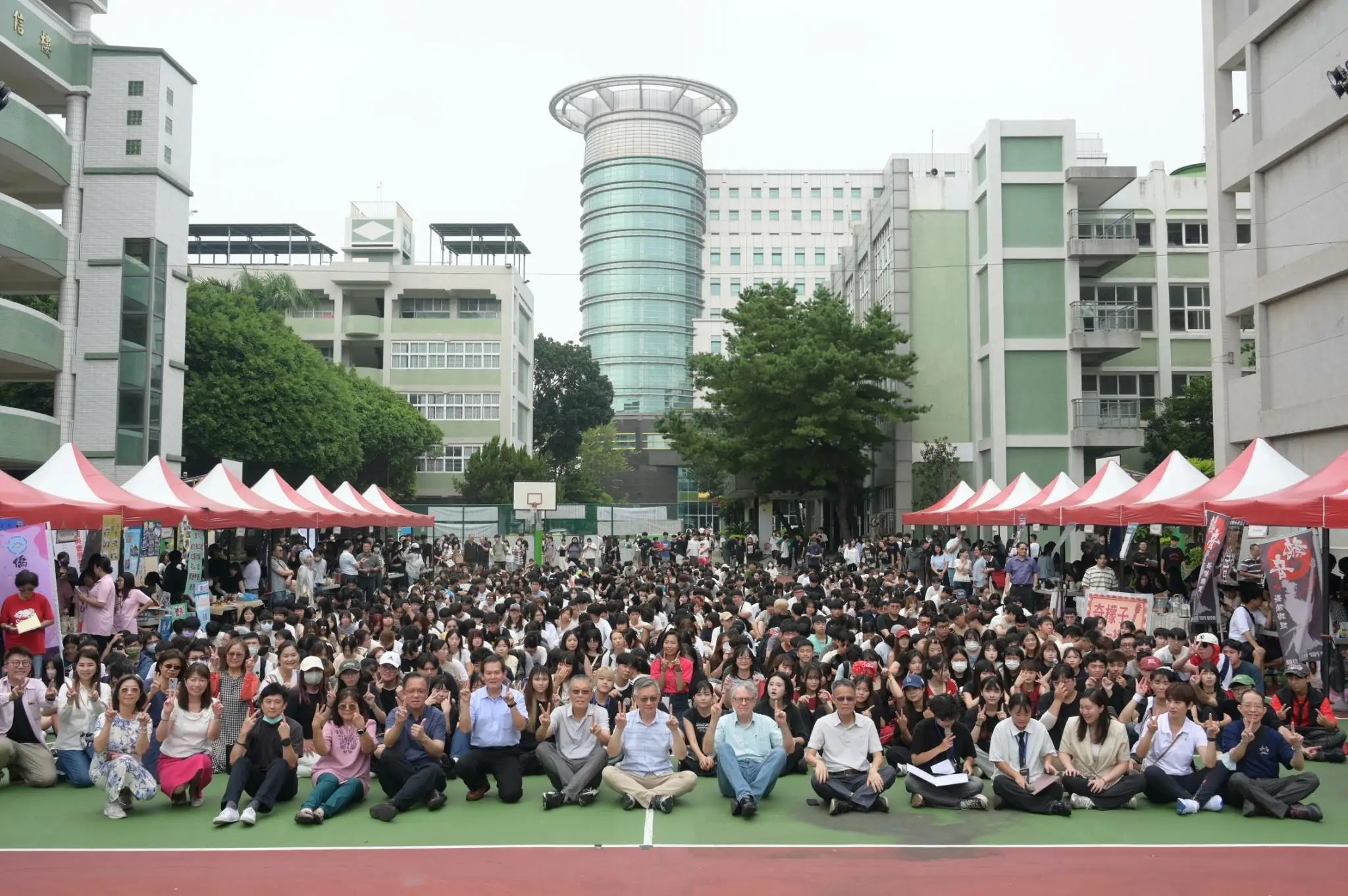 僑光科大社團博覽會熱鬧登場 打造新生交流平台