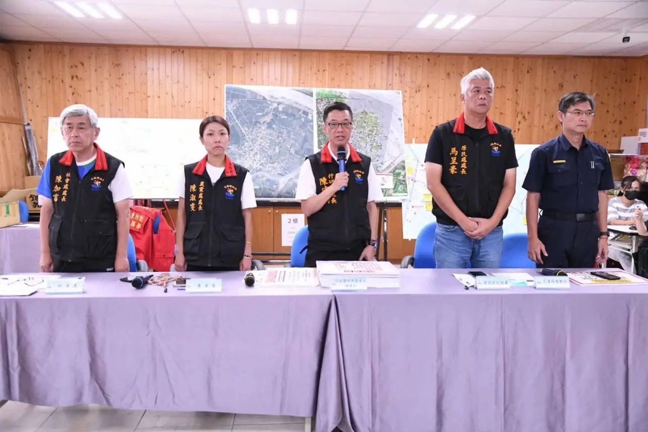 縣府說明救災進度 明起發放5萬慰問金