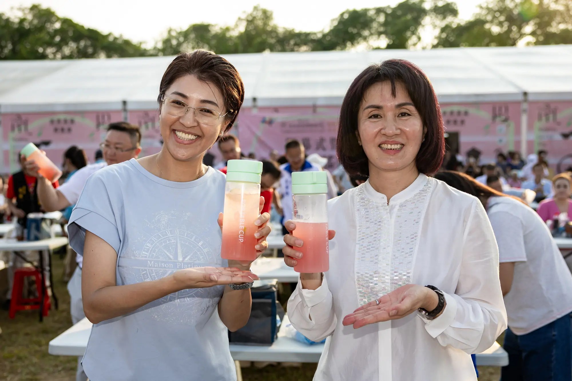 2025南投世界茶業博覽會  閉幕式千人手搖飲搖出好味道