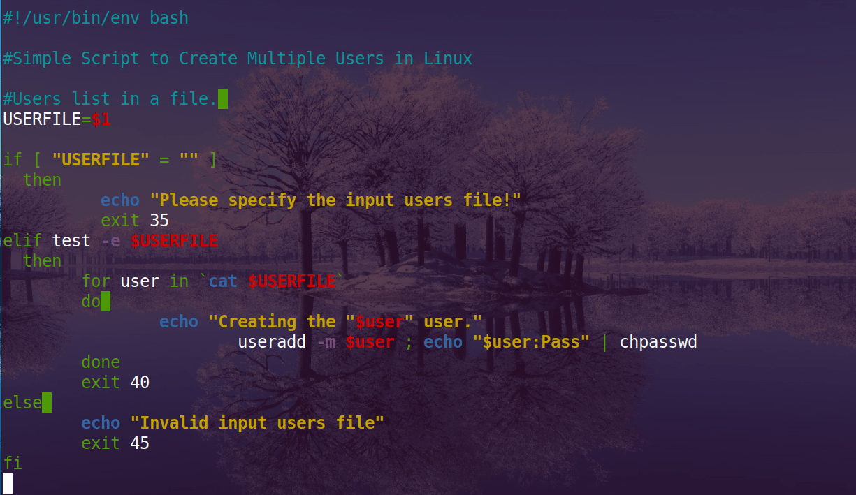 How to Create Multiple Users using Bash Script in Linux Enlinux