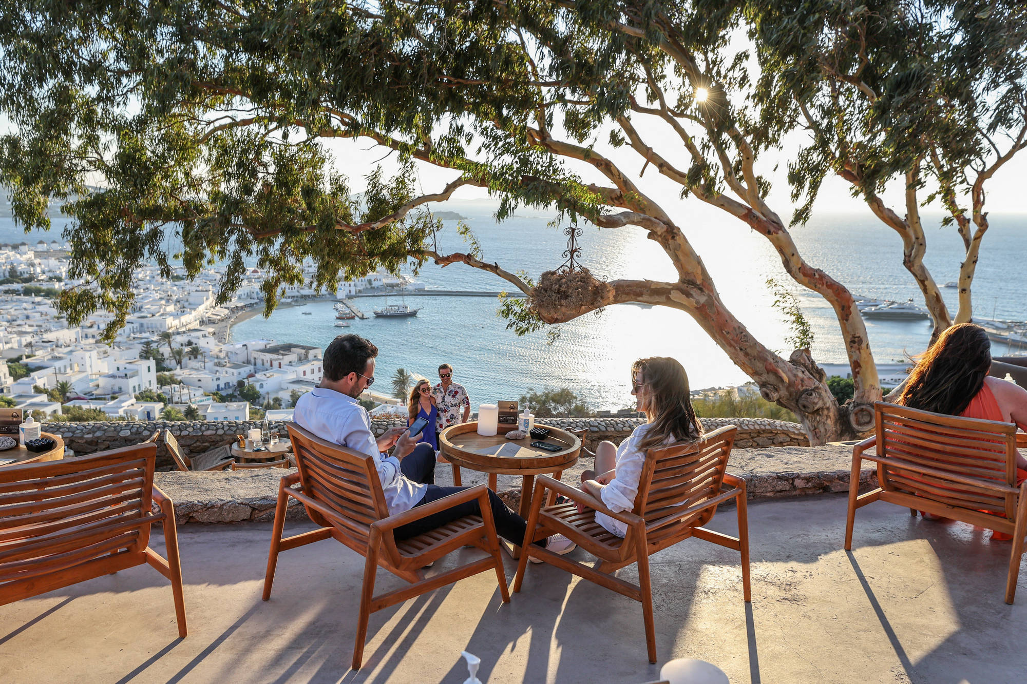 Reservations 180° Sunset Bar Mykonos