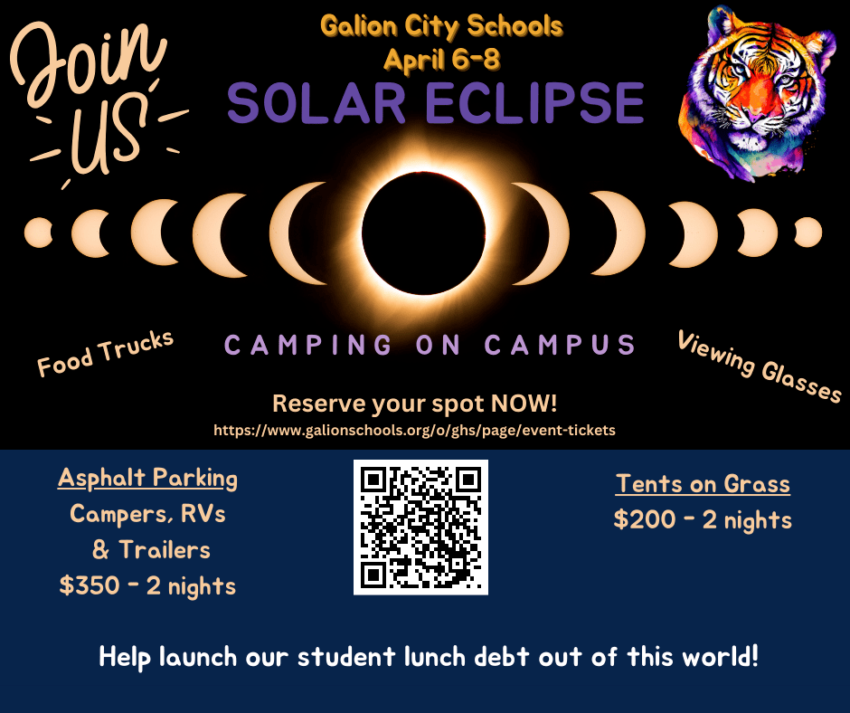 Galion Schools Offering “Camping On Campus” For Eclipse 1831Galion