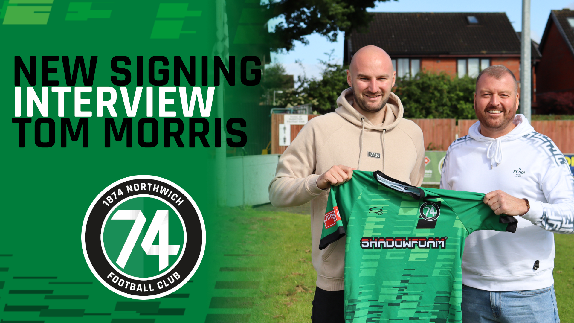 New Signing Interview Tom Morris 1874 Northwich F.C.