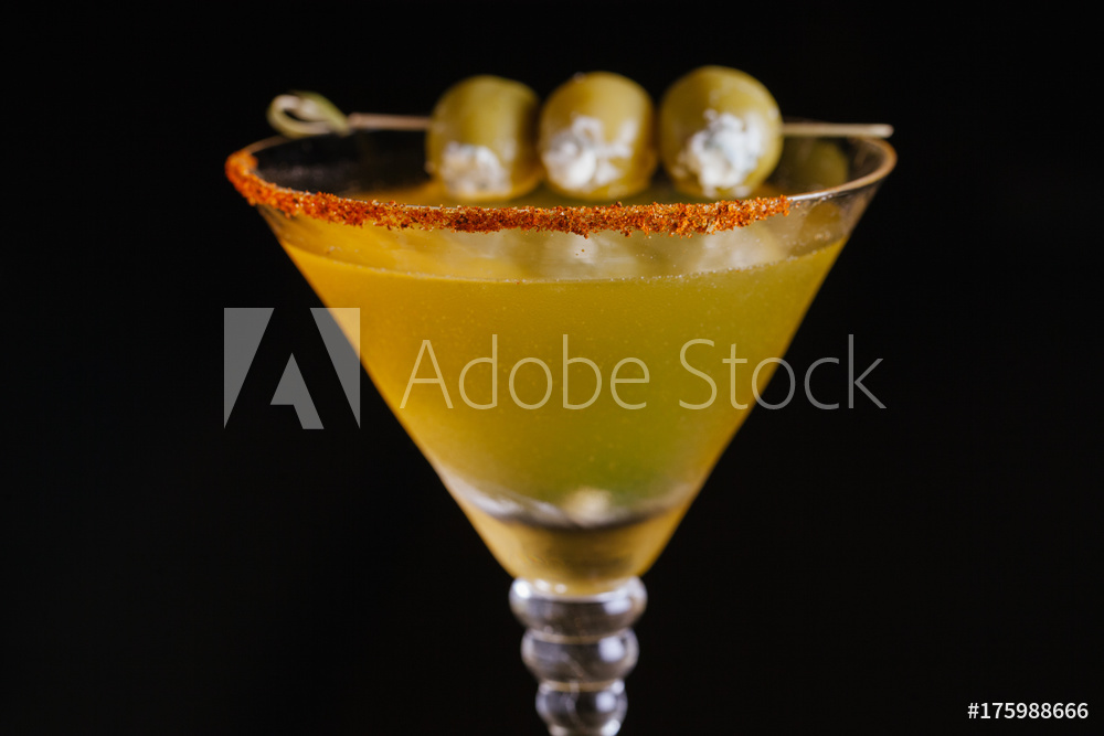 Spiced Olive Martini 1888 Hand Pressed Olive Juice