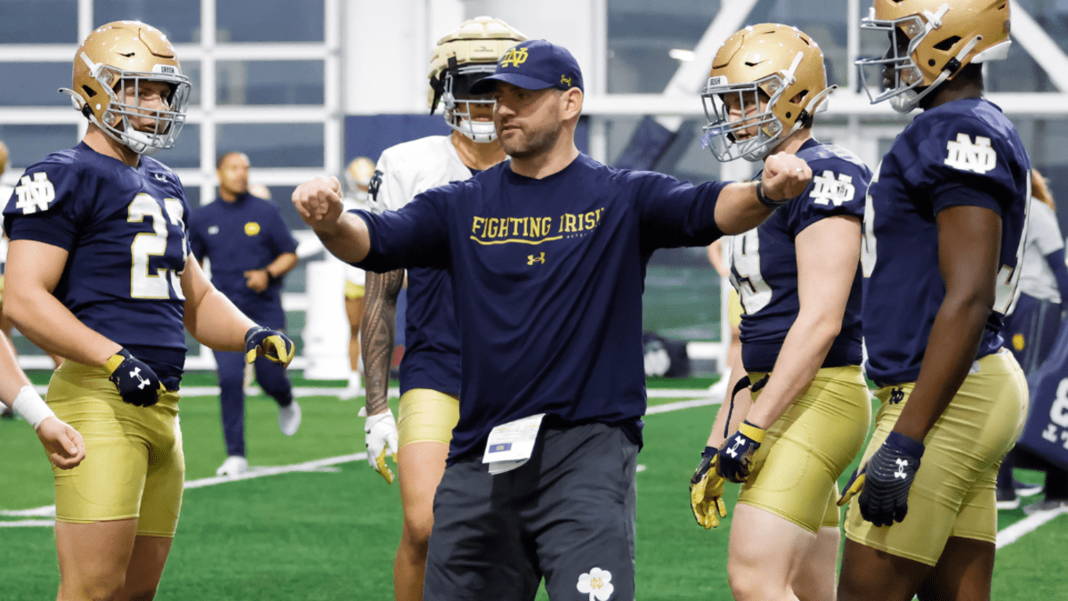 2023 Notre Dame Fall Camp Preview Offense 18 Stripes