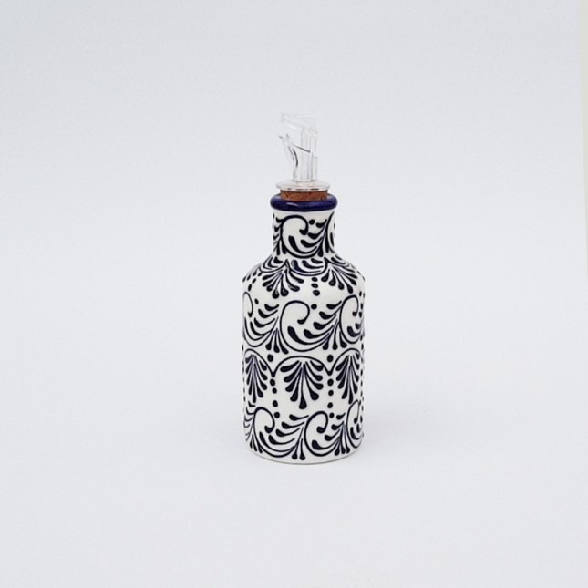 Ceramic bottle for oil Handmade ceramic kitchenware made in Spain