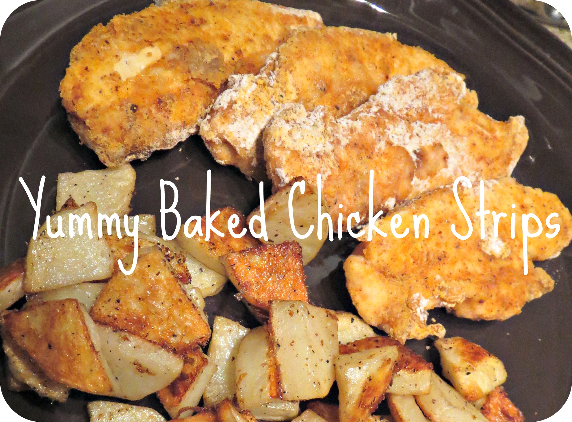 Yummy Baked Chicken Strips Hoots of a Night Al