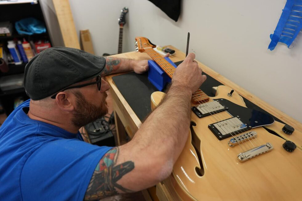 Guitar repair Johnstown PA, instrument repair, setup and tuning