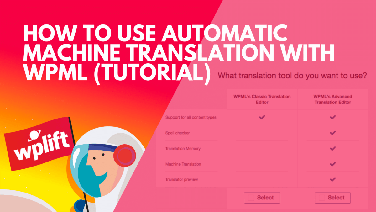 How To Use Automatic Machine Translation With WPML (Tutorial) 19 Coders