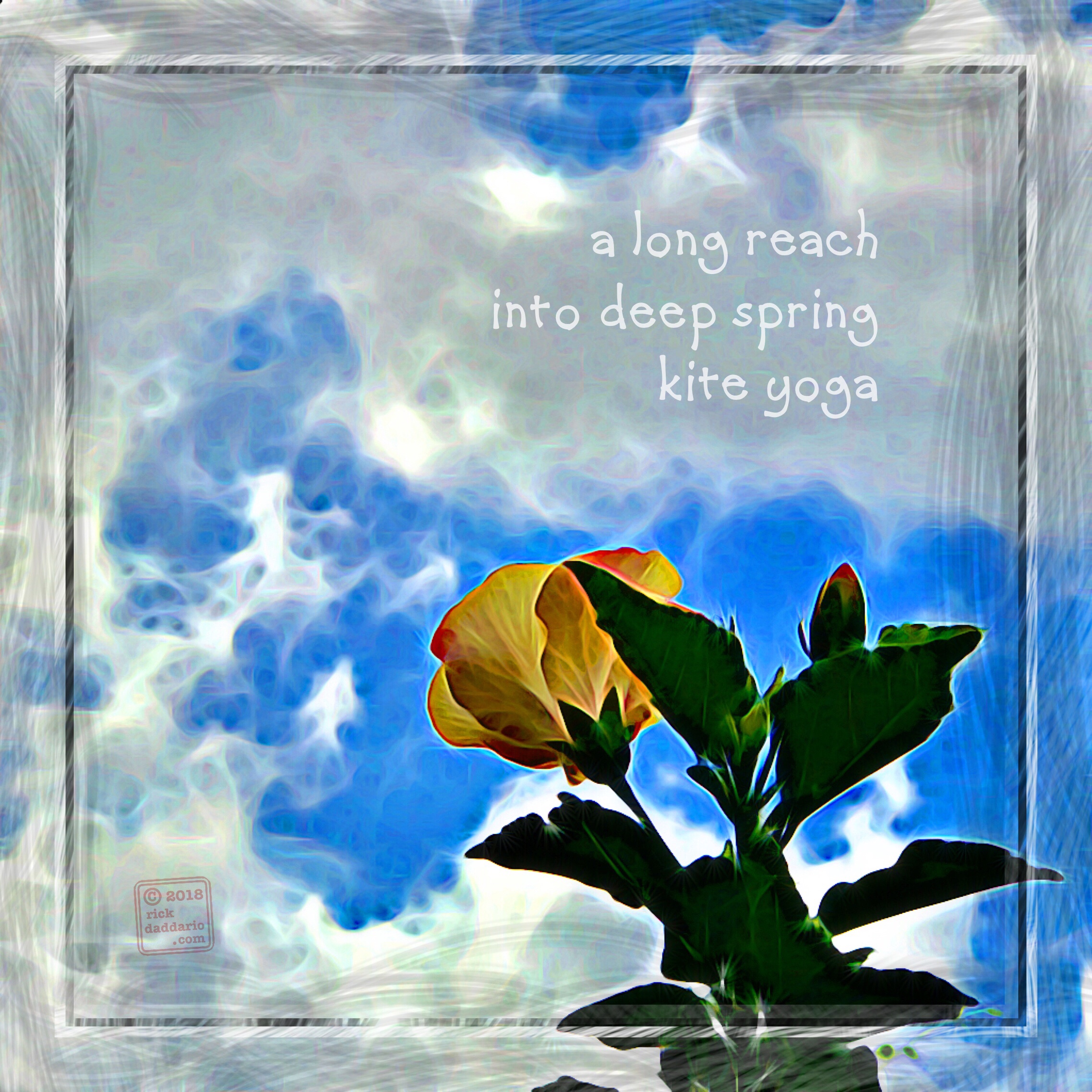 Haiga, Haiku & 17 Reach Stories & May NaHaiWriMo 2018 A 19