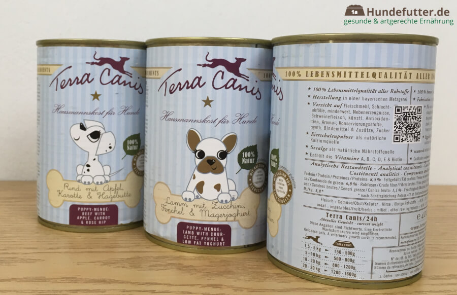 Terra Canis Hundefutter Praxistest 2021 (Adult & Welpenfutter)