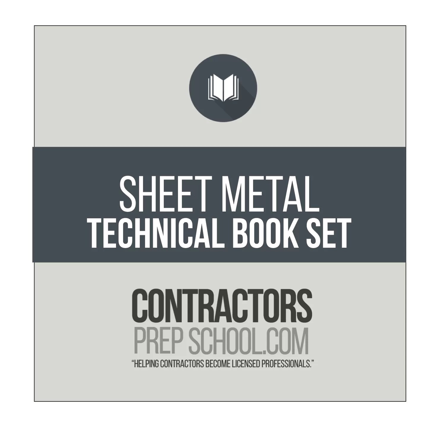 SHEET METAL TECHNICAL EXAM BOOKS Contractors Prep School