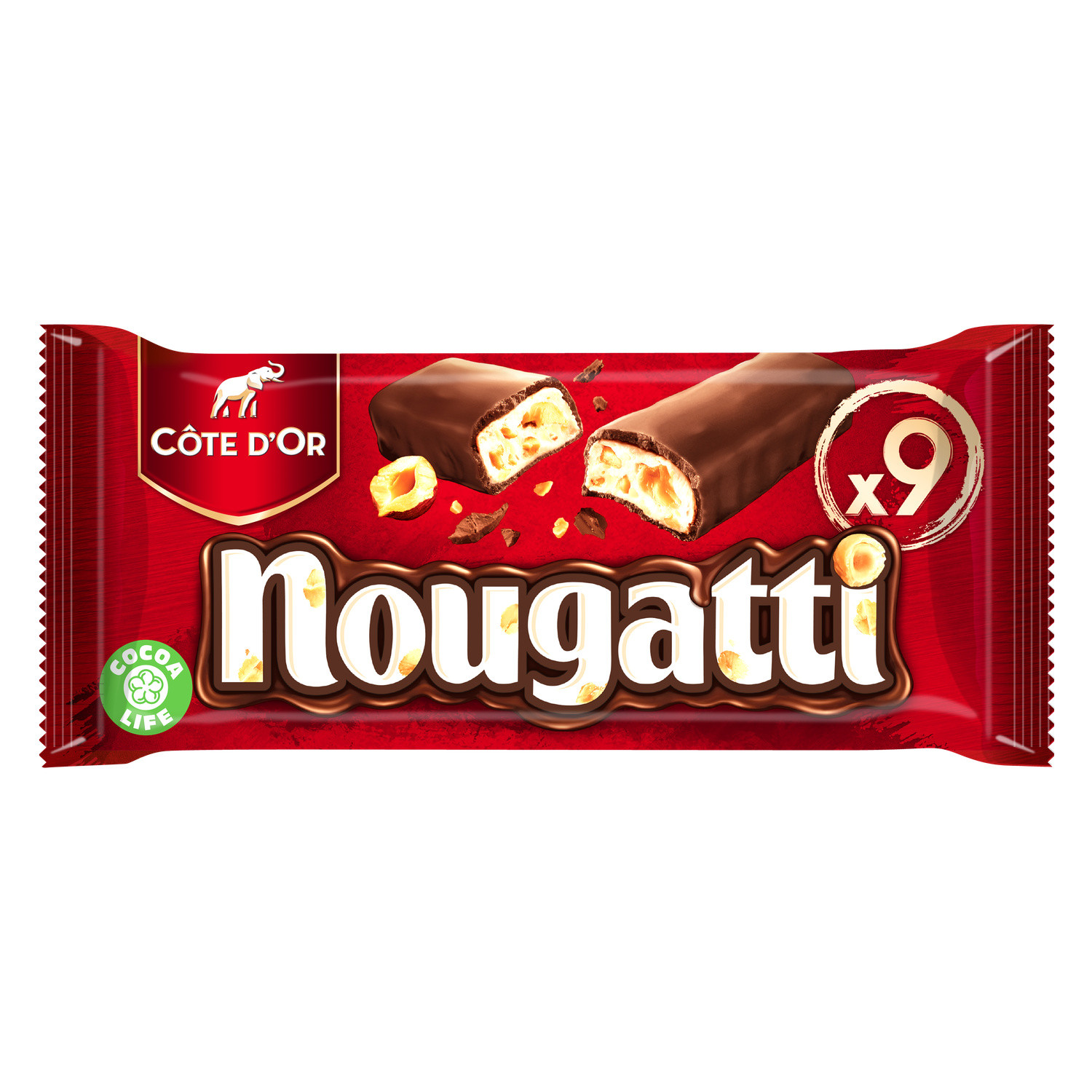 Milk Chocolate & Nougat Bars Nougatti Buy Online My French Grocery