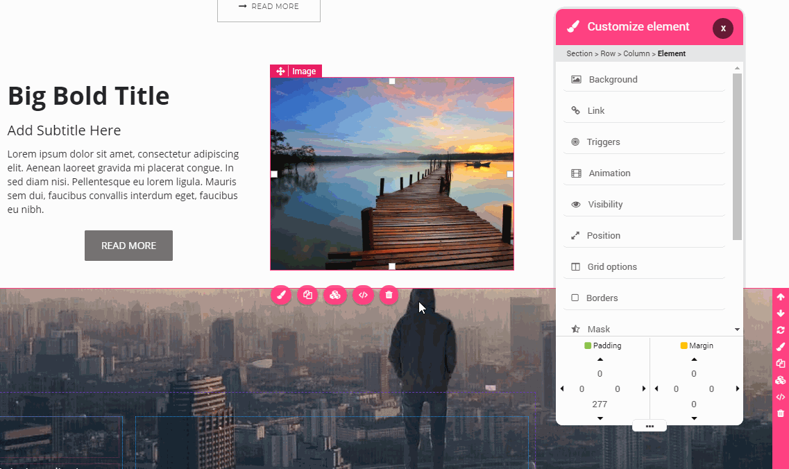 You can now apply CSS filters on anything! (Grayscale, Blur, Sepia, Hue, Invert,) AppDrag