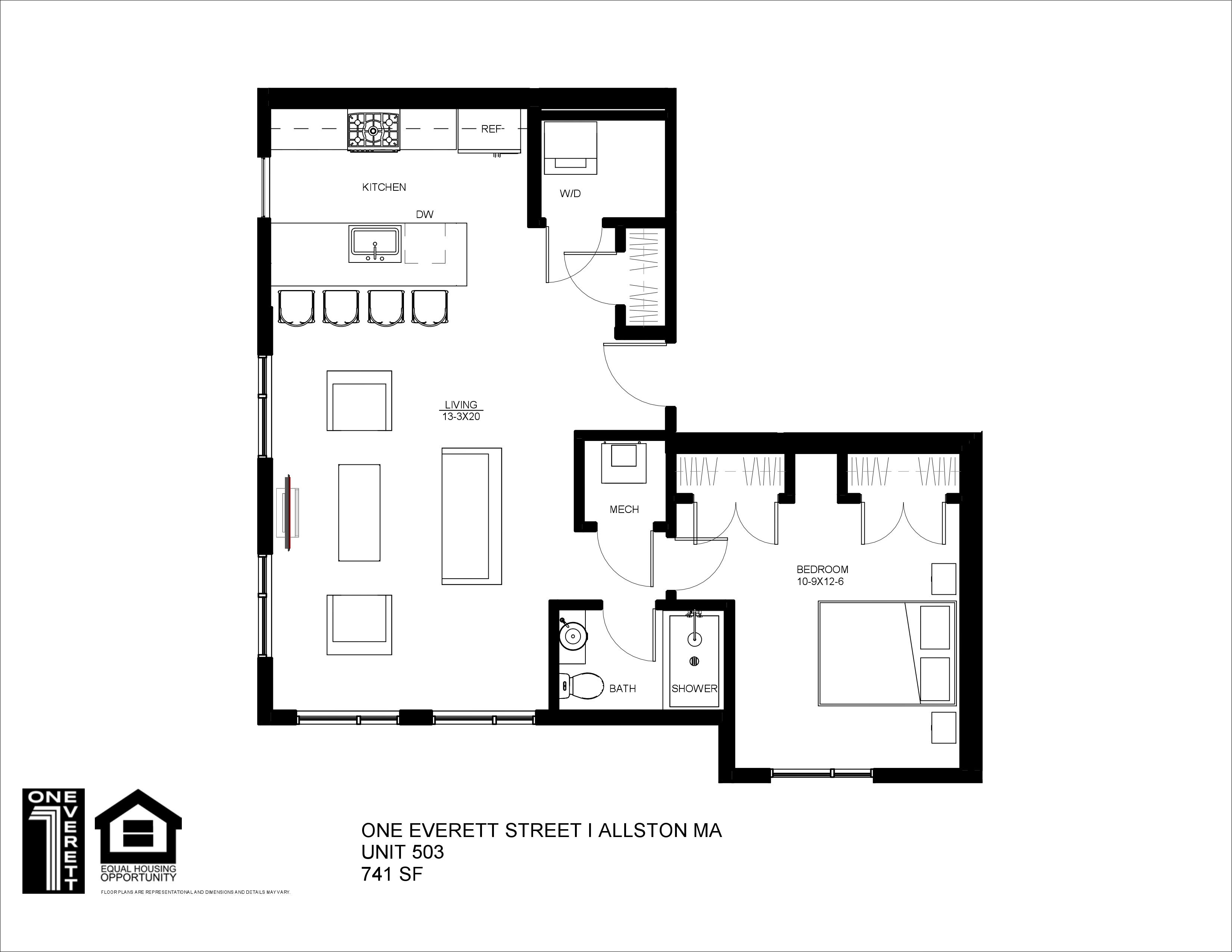 One Everett Allston Luxury Apartments Boston Landing