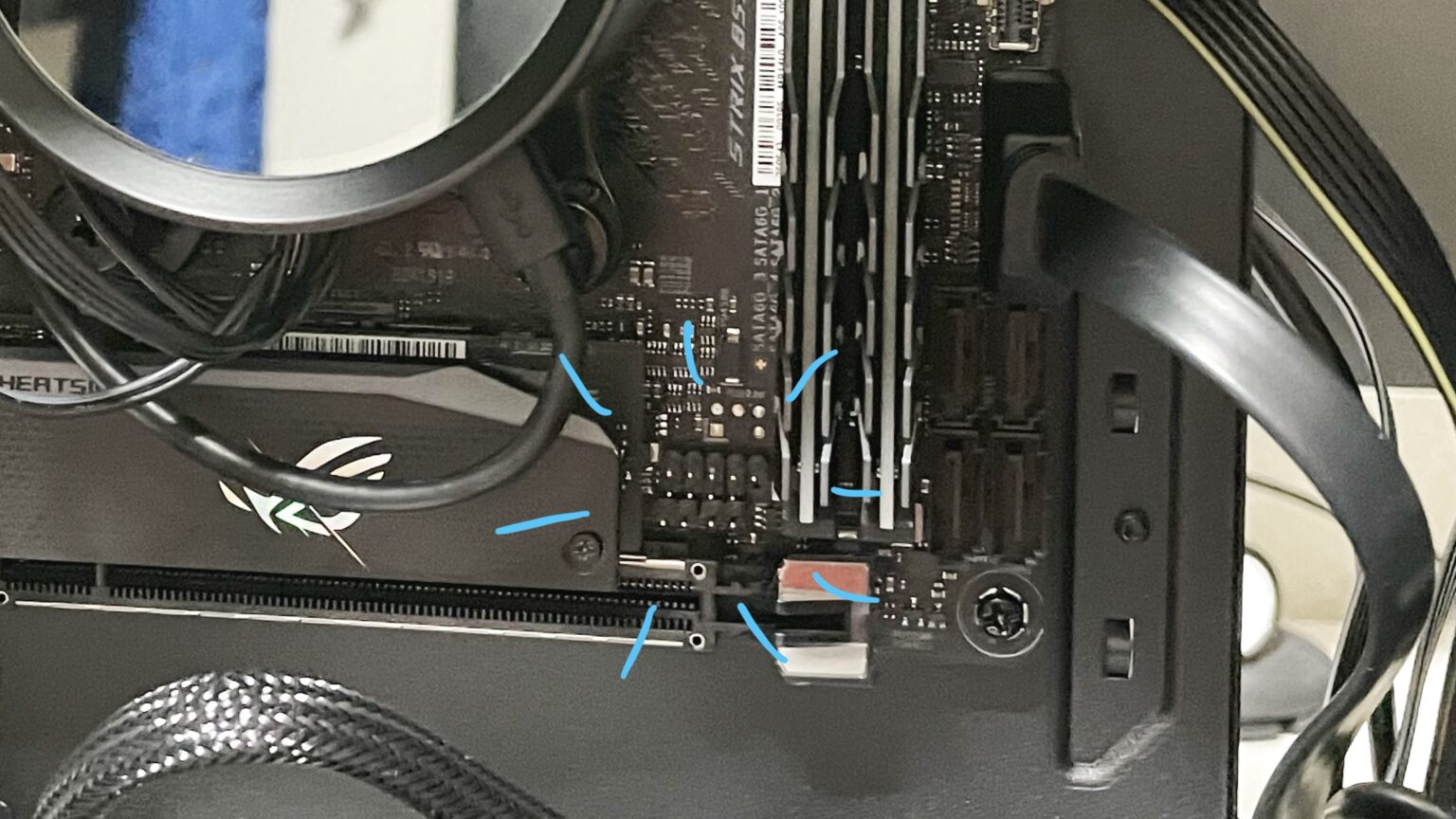（第2回/2）今度はNZXT H210iのケーブルバーを塗装したらしい いちげん.ぶろぐ