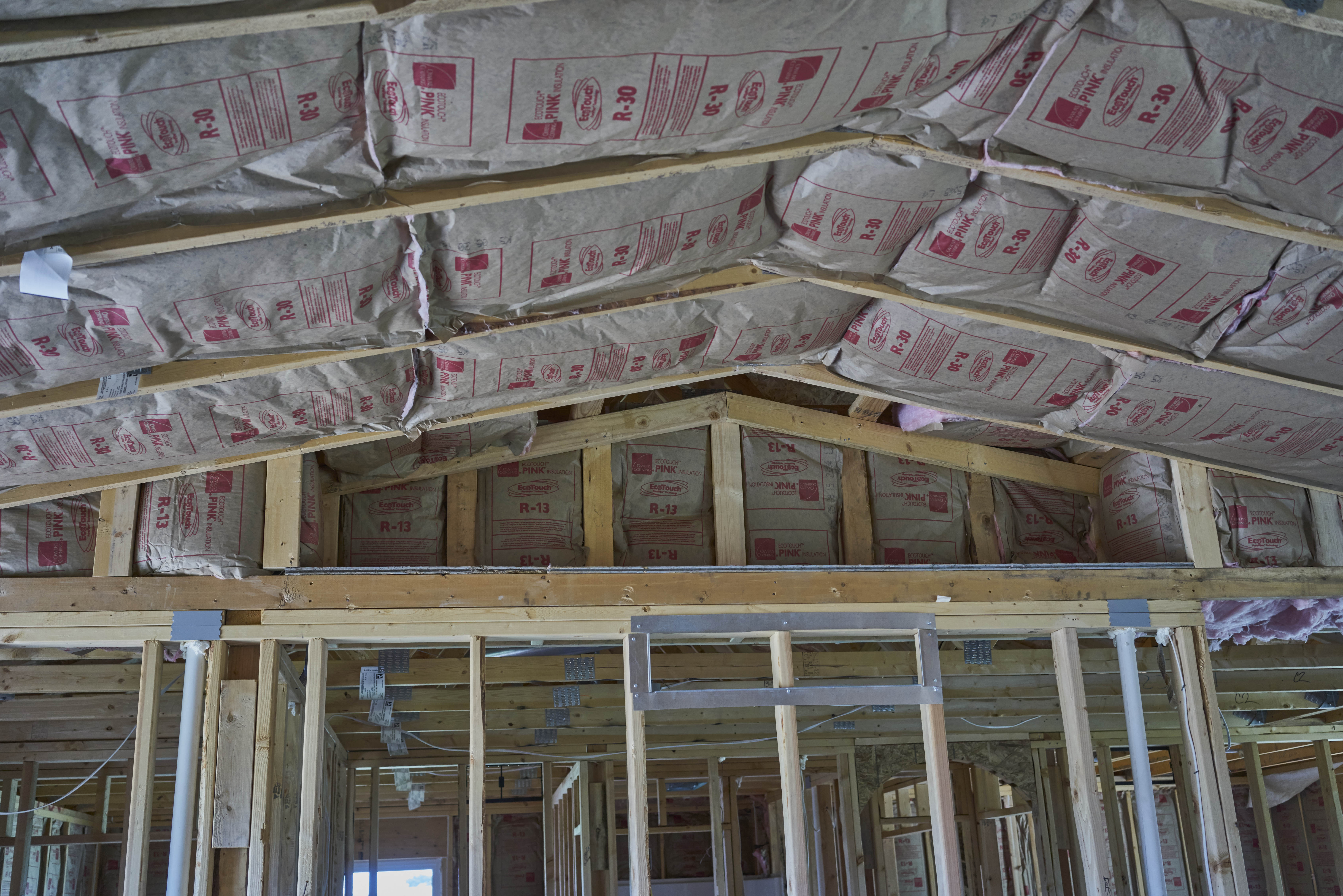 Insulation and Sheetrock 1 house 2 ponds