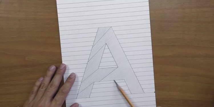 как рисовать объемные рисунки карандашом