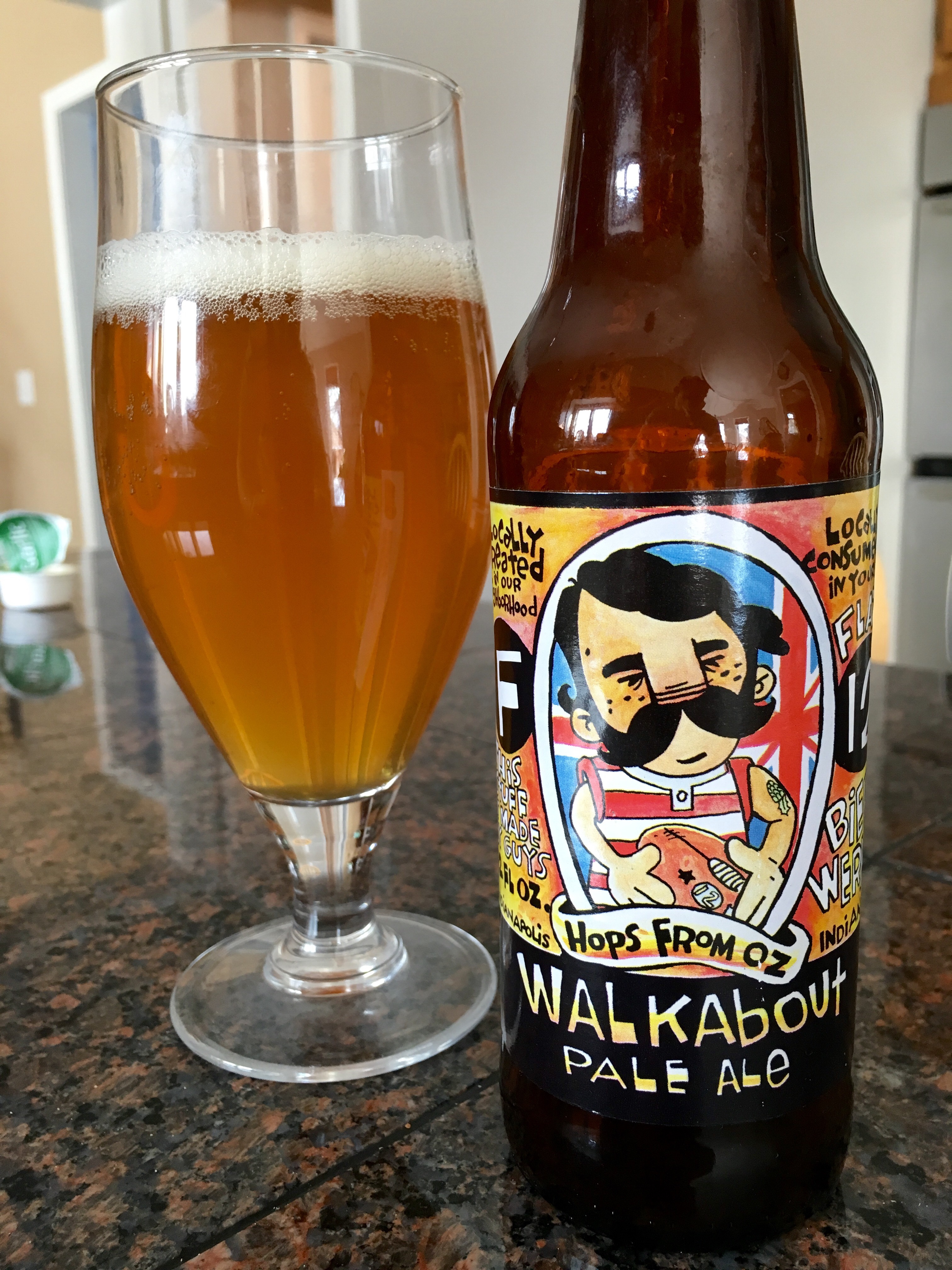 804. Flat 12 Bierwerks Walkabout Pale Ale 1000 Beers