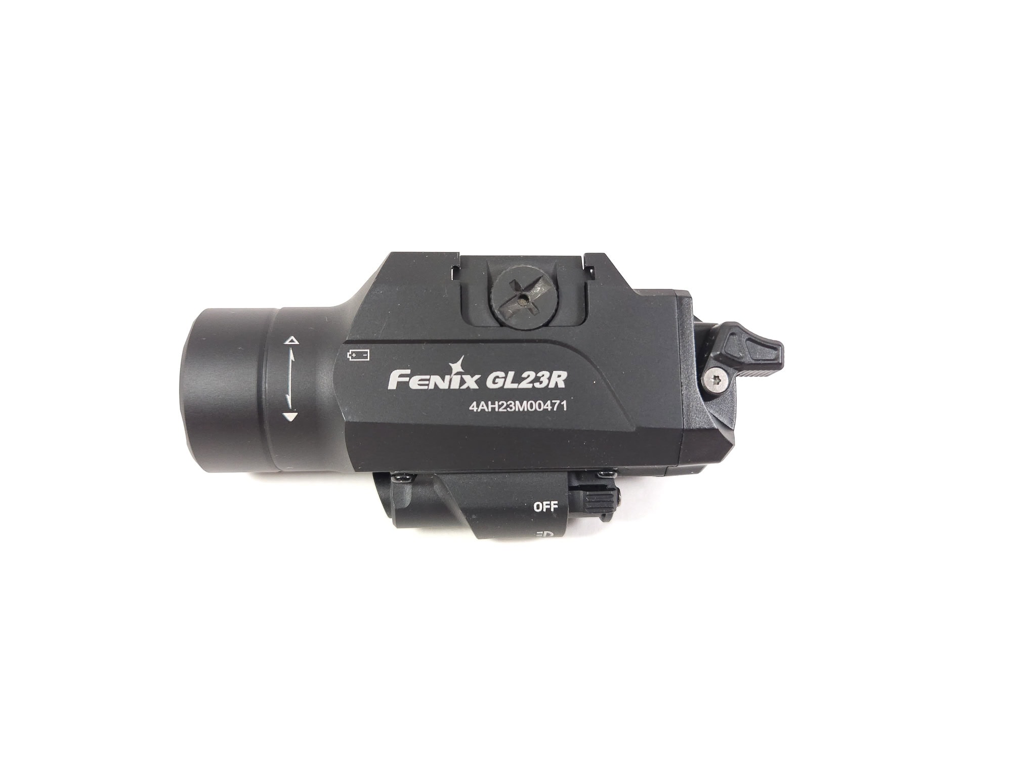 Fenix GL23R review WML with 1200 lm + green laser 1Lumen