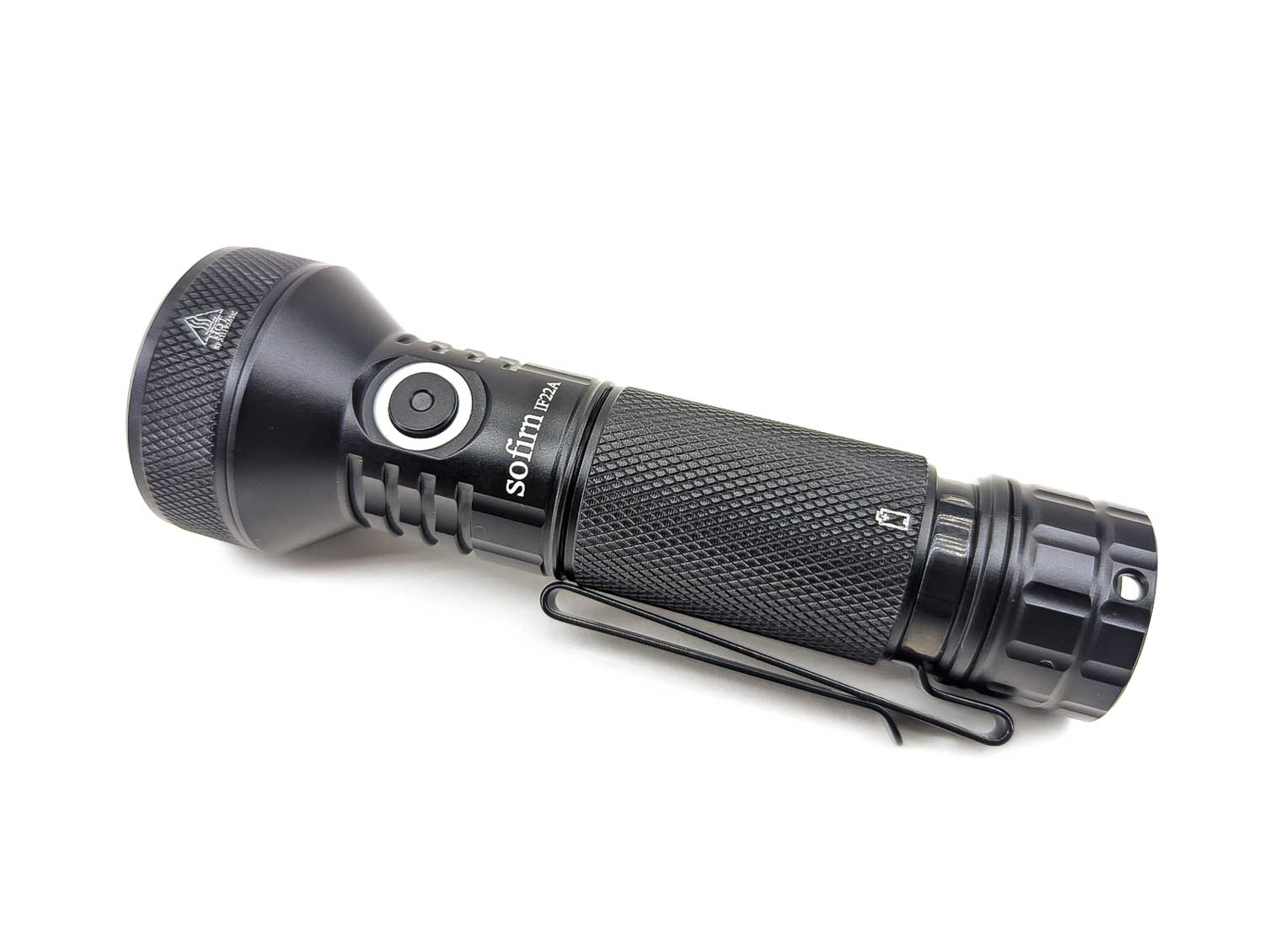 Sofirn IF22A review | Thrower flashlight with Luminus SFT40 | 1Lumen.com