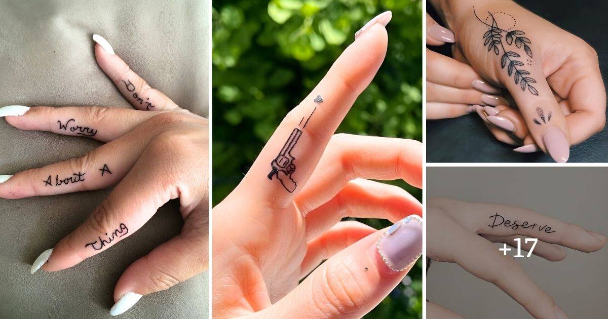 20 DroolWorthy Finger Tattoo Designs For Women